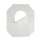 Boardwalk Toilet Seat Cover, 1/2 Fold, White, 1000 Sheets BWK-1000 - alternate 3